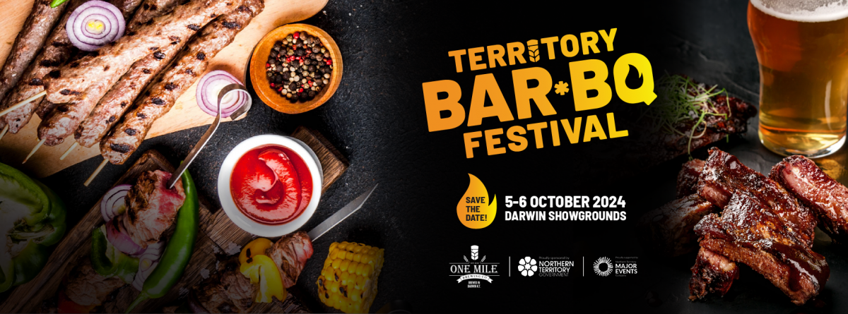 Flyer for Territory Bar-BQ festival