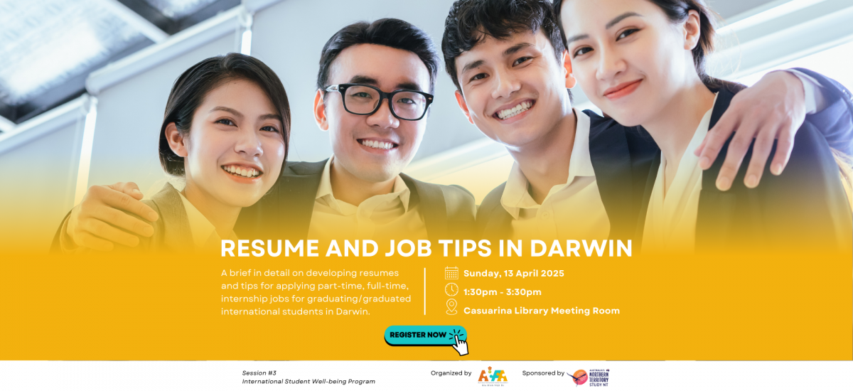 Resume and job tips flyer