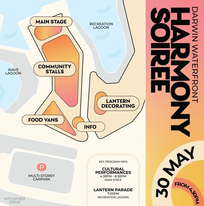 Harmony Soiree site map