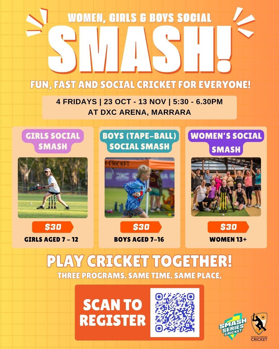 NT Cricket Social Smash Program