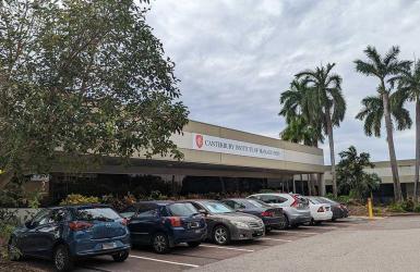 An image showing the outside of the Canterbury Institute of Management.
