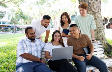Group of student ambassadors