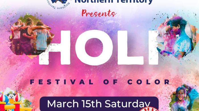 Holi Festival flyer