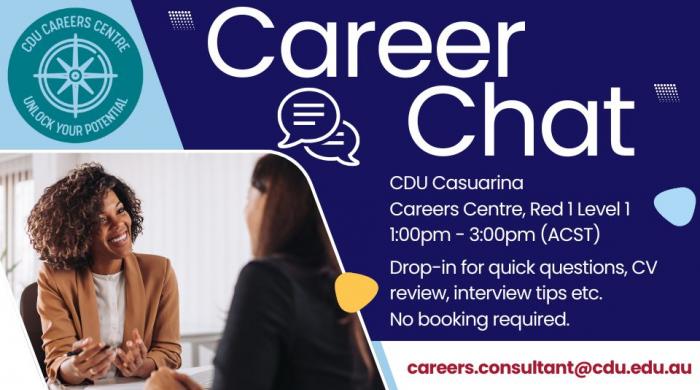CDU career chat casuarina
