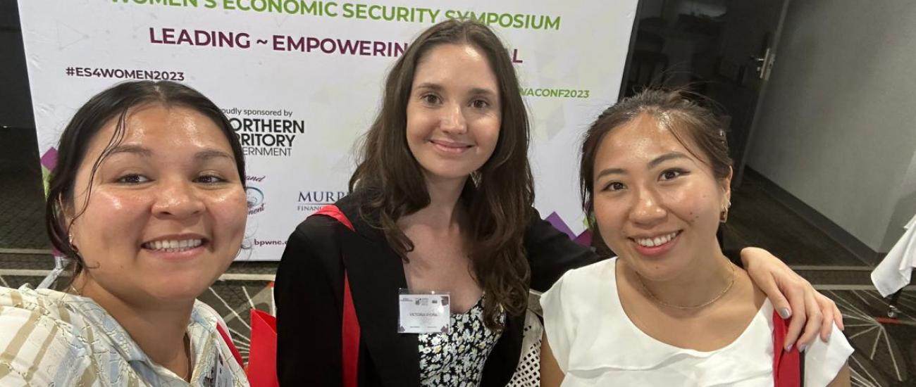 Study NT Student Ambassadors invited to attend BPW Australia Women’s Economic Security Symposium