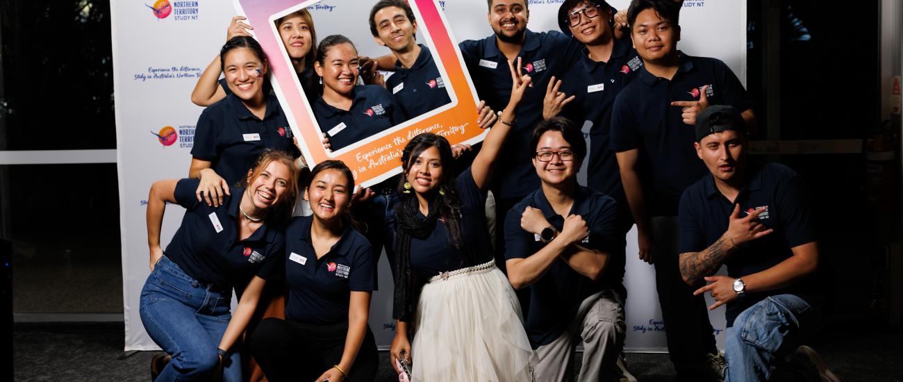 Student Ambassadors at 2024 welcome reception